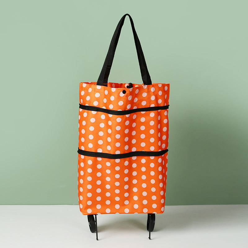 🛍️✨ Convertible shopping tote – hides wheels, holds 20kg, expands with zipper!