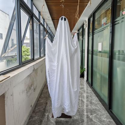 5FT Large Hanging Ghost Swing with Remote Control String Lights 👻🕸️