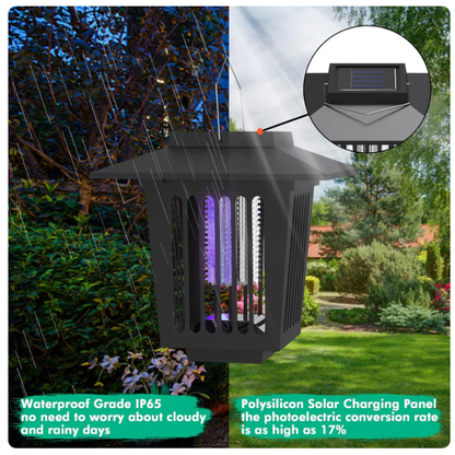 Solar Mosquito Killer Lamp | 3-in-1 Outdoor Light & Bug Zapper
