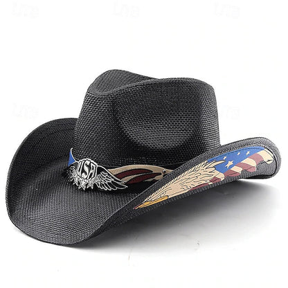 America 250 Patriot Cowboy Hat - Celebrate America's 250th Anniversary With Strength, Freedom & Pride-9 colors😍