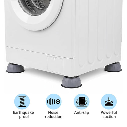 🏠 Anti-Vibration Washing Machine Stabilizer Pads (4-Pack)