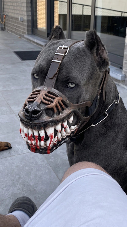 🔥🐶 Hell Hound Monster Muzzle🔥🎃