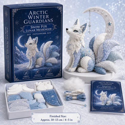 ❄️ Arctic Winter Guardians DIY Patchwork Kit