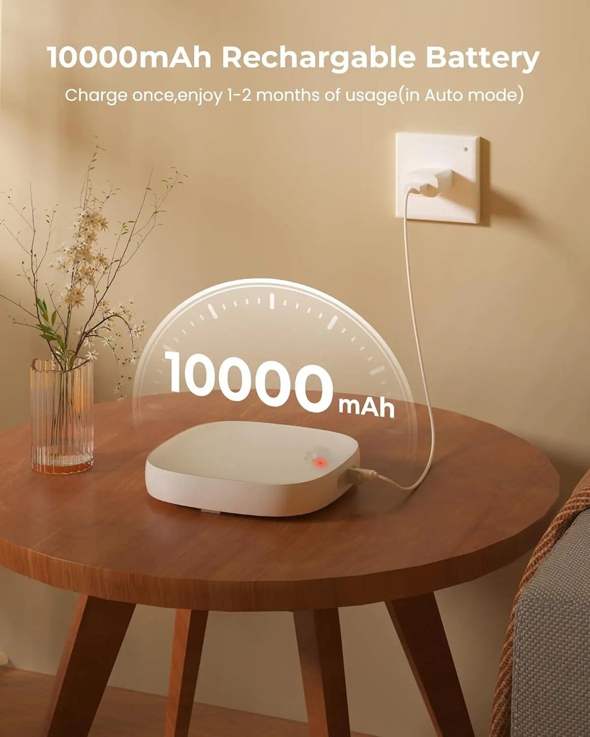 ⚡Hot Sales 49% OFF🔥Shower Lights IP65 Waterproof, Motion Sensor Ceiling Light, Rechargeable Closet Light with 10000mAh Battery