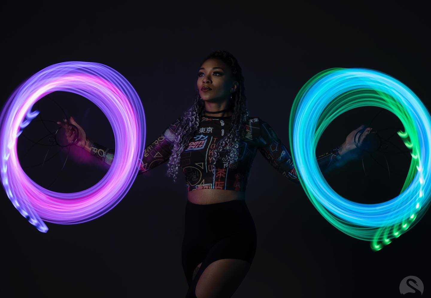 🔥Vibrant LED Flow Fans🎁