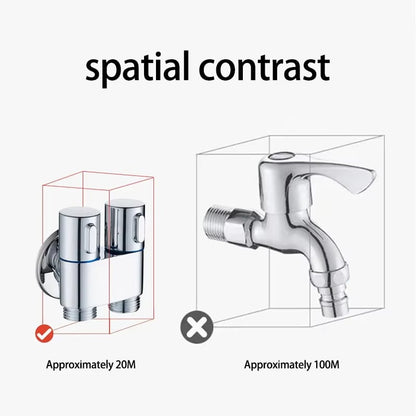 🎉1-In-2-Handheld Out Dual Control Valve Bidet Sprayer for Toilet