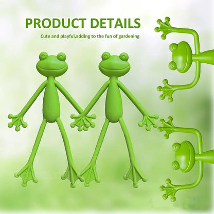 Frog Plant Stand Clips 🐸🌿 Support Climbing Plants Indoors Outdoors Stable Growth