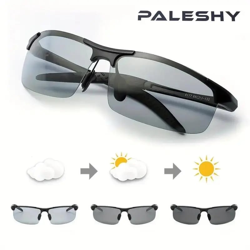 HD Polarized Photochromic Sunglasses UV400 Protection