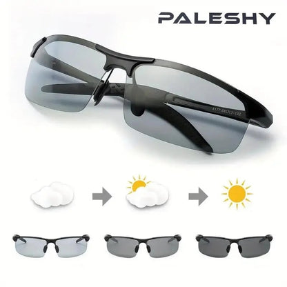 HD Polarized Photochromic Sunglasses UV400 Protection