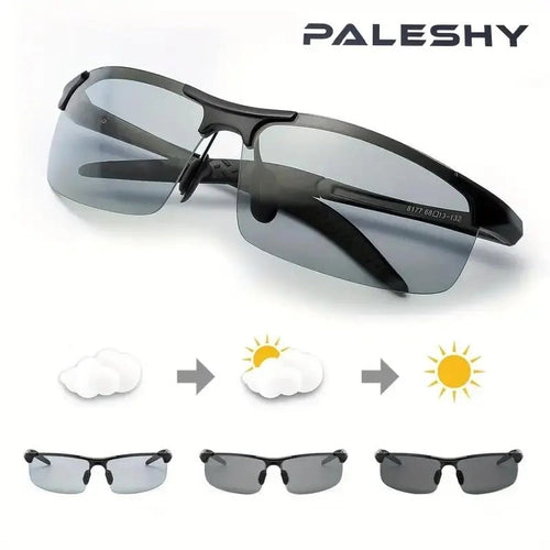 HD Polarized Photochromic Sunglasses UV400 Protection