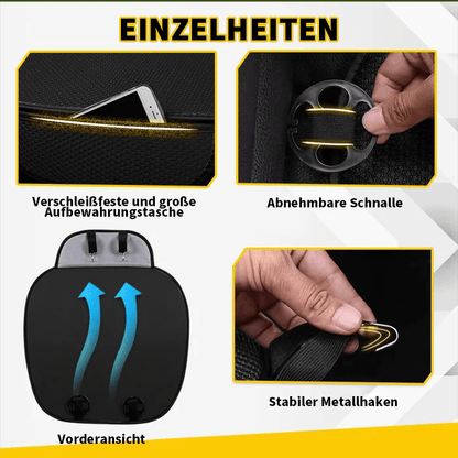 🔥Atmungsaktive und rutschfeste Autositzbezüge aus Eisseide!