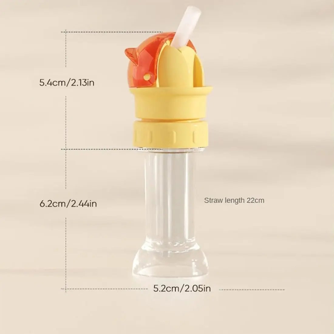Kids Water Bottle Spout Conversion Cap with Straw | Universal Fit for Juice & Water Bottles | Spill-Proof Flip Top Cover for Toddlers & Children