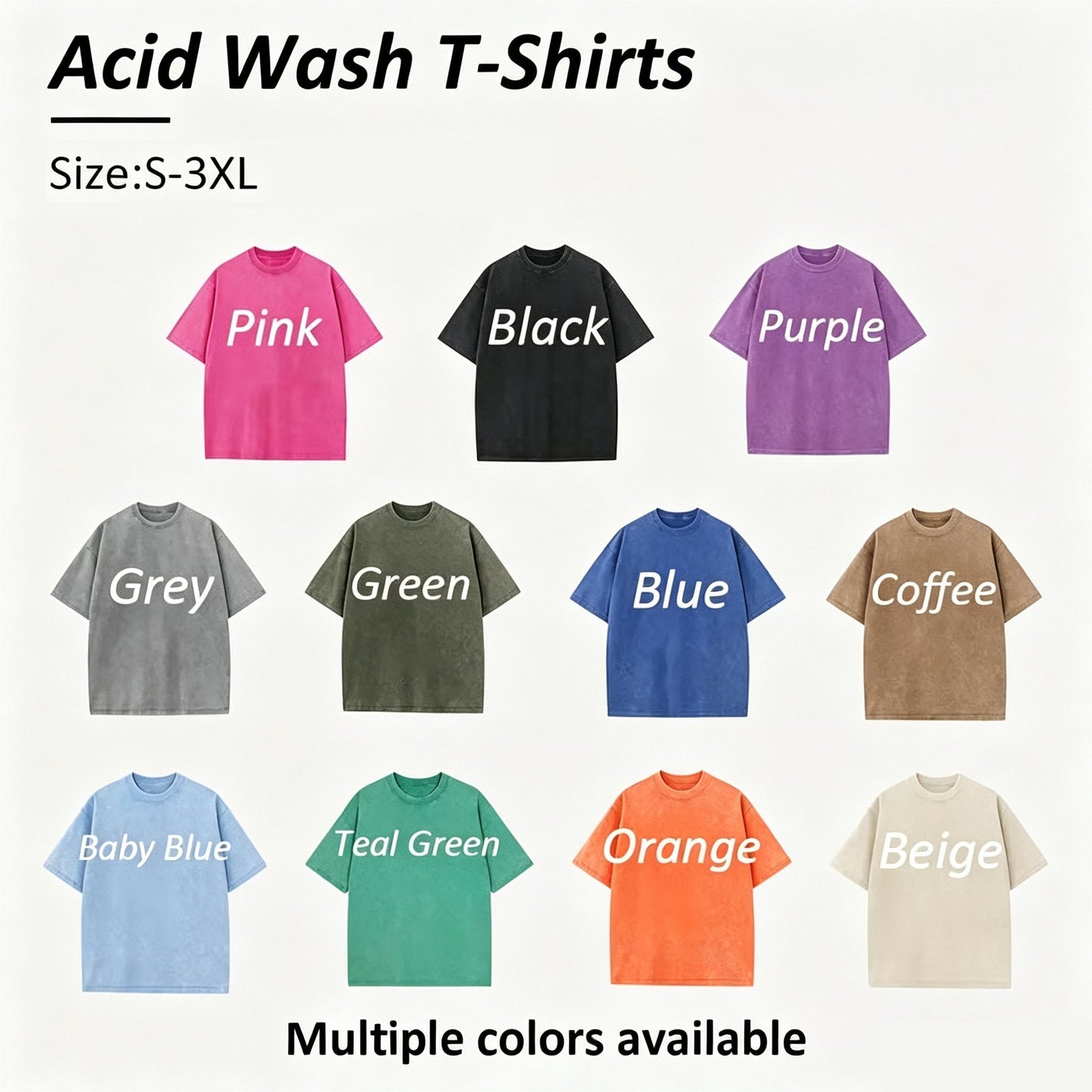 Women's Summer T-Shirt: Sunshine Graphic,solid colors, Double Stitching, Breathable, Loose Fit, Casual Basic Tee for Daily Wear💗