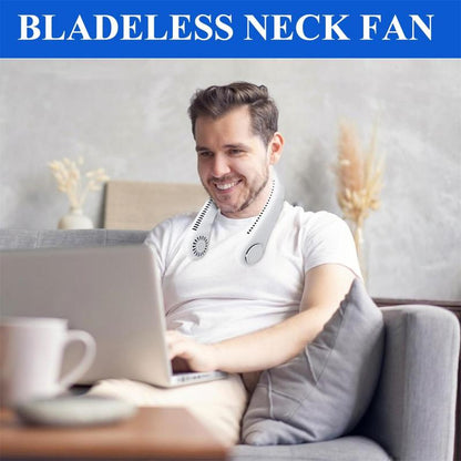 NeckFanTM – Wearable Neck Fan | Soft Airflow | Outdoor & Travel Cooling