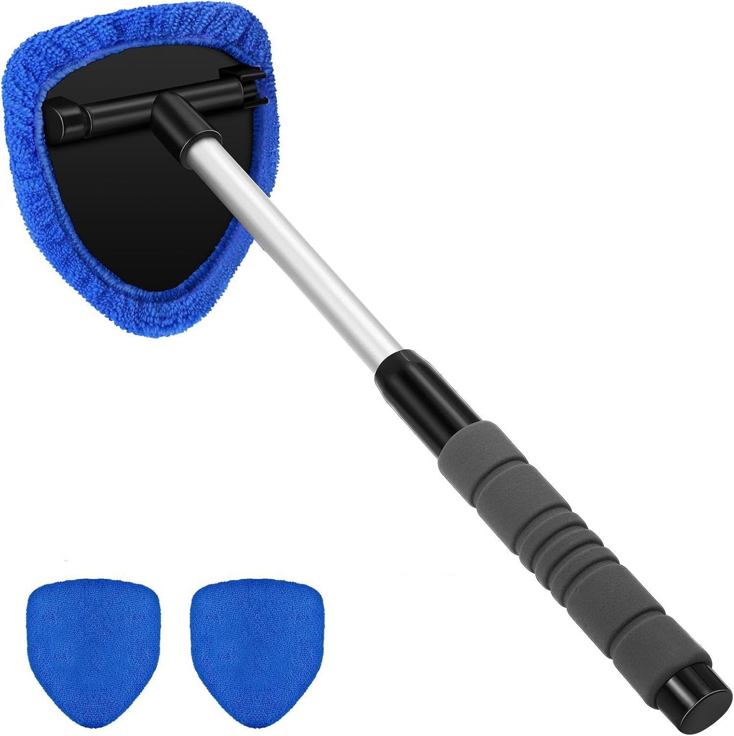 ⏰Final 3 Hours  : Microfiber Car Windshield Cleaning Tool with Extendable Handle