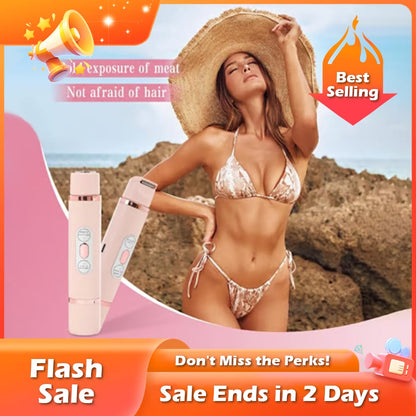🔥 - Winter & New Year Gift - Comfort 2 in 1 Electric Lady Shaver