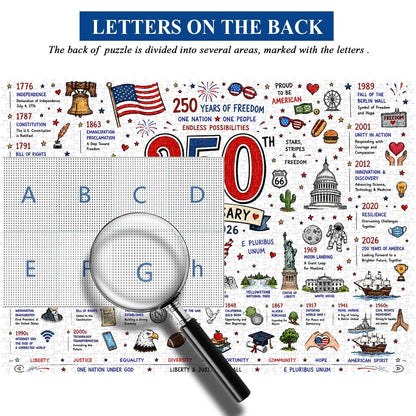 Patriotic America Jigsaw Puzzle 1000 Pieces