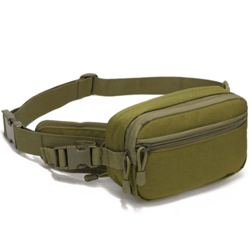 Multifunctional Concealed Carry Hip Bag with Rapid-Access Holster