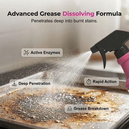 🔥Father's Day Sale: Non-Toxic Grill Cleaner - No Scrubbing, Cuts Grease In Seconds💧