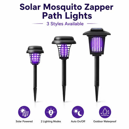 Solar Mosquito Killer Lamp | 3-in-1 Outdoor Light & Bug Zapper