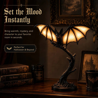 🦇✨ Halloween Glowing Magic Bat Table Lamp