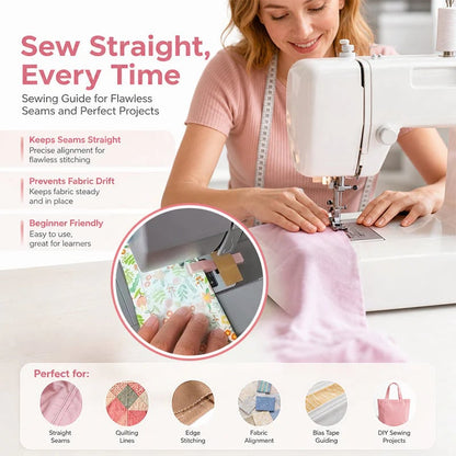 Sewing Machine Seam Guide – Auxiliary Positioning Tool for Straighter Stitching & Fabric Alignment
