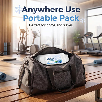 Portable Refreshing Wet Wipes for Gym