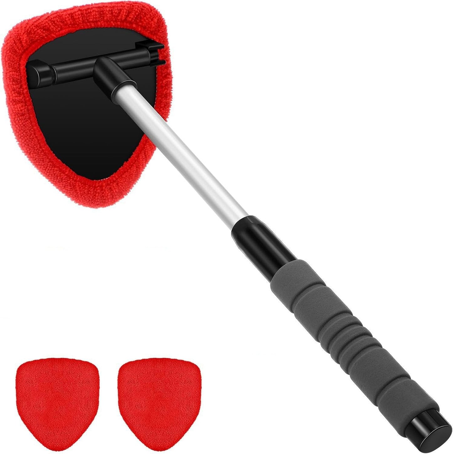 ⏰Final 3 Hours  : Microfiber Car Windshield Cleaning Tool with Extendable Handle