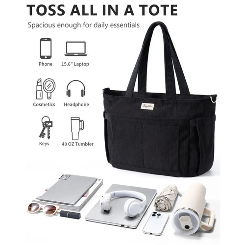 💕Hot sale 50% OFF👜 CORDUROY TOTE BAG FOR WOMEN