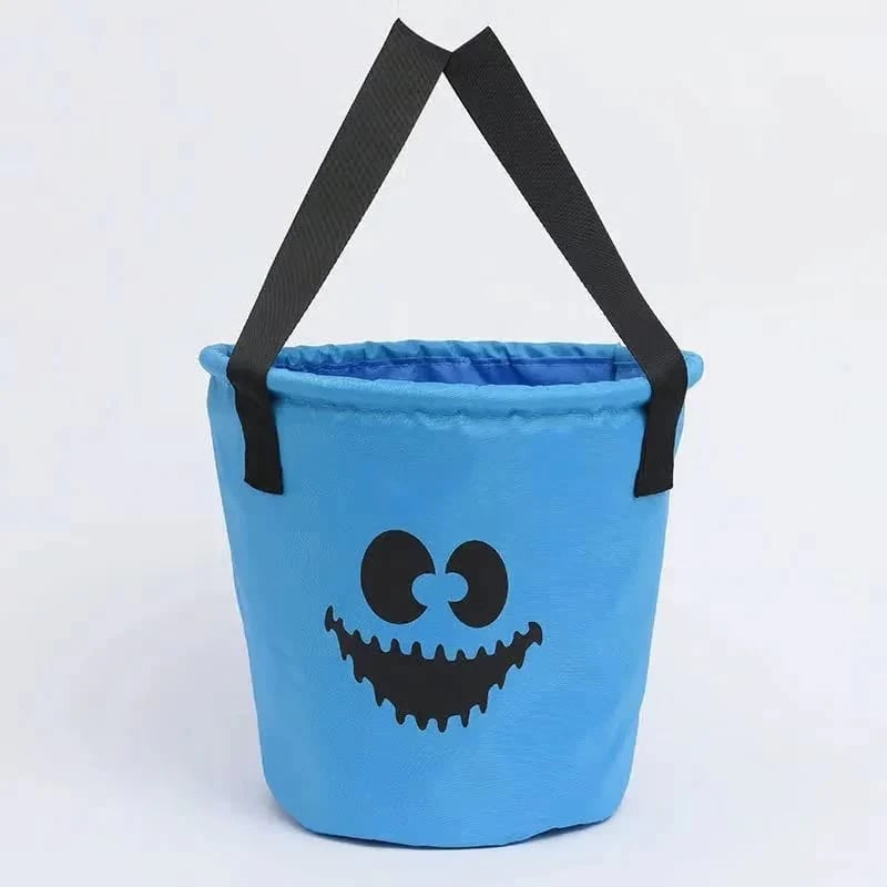 👻 Glow-in-the-Dark Halloween LED Candy Basket  Bags🎃5 Pack Pumpkin Trick or Treat Bags with Glow Lights for Kids, Parties & Halloween Decorations