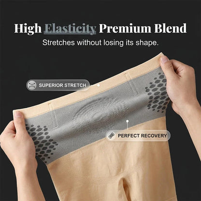 High-Waist Tummy Control Shapewear Shorts