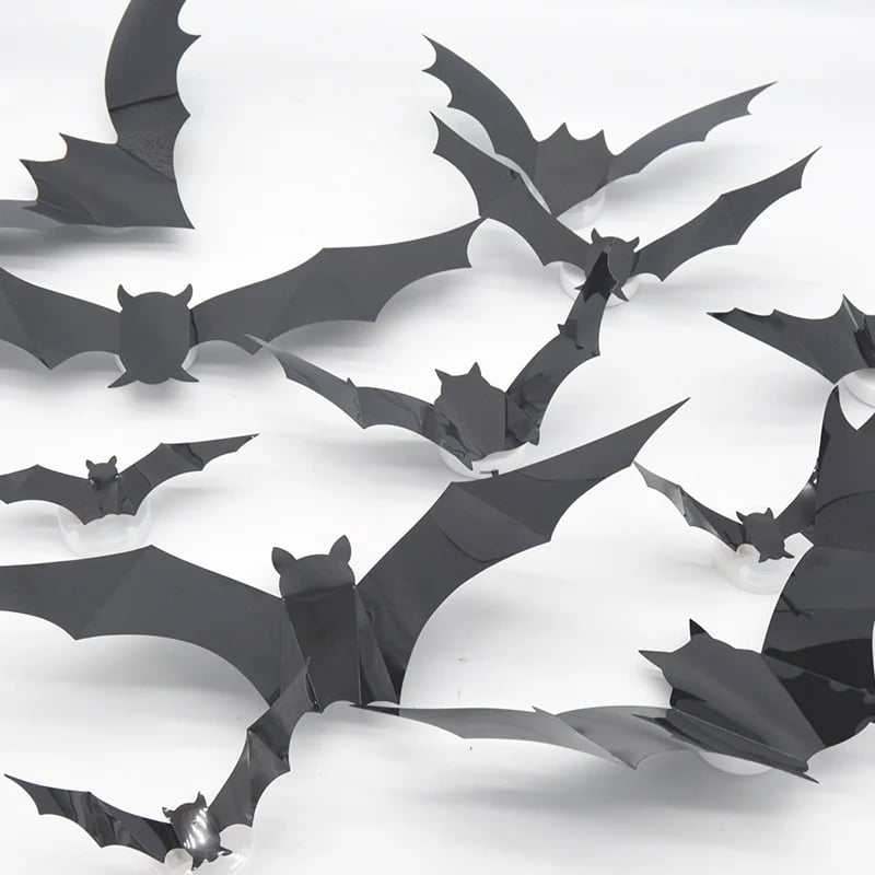 🔥Last Day 50% OFF 🦇Halloween 3D Bat LED Wall Light Decor