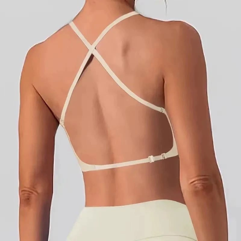 🔥Women's Solid Color Wireless Backless Bra