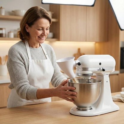 ✨Flour Funnel for Kitchen Aid Stand Mixer