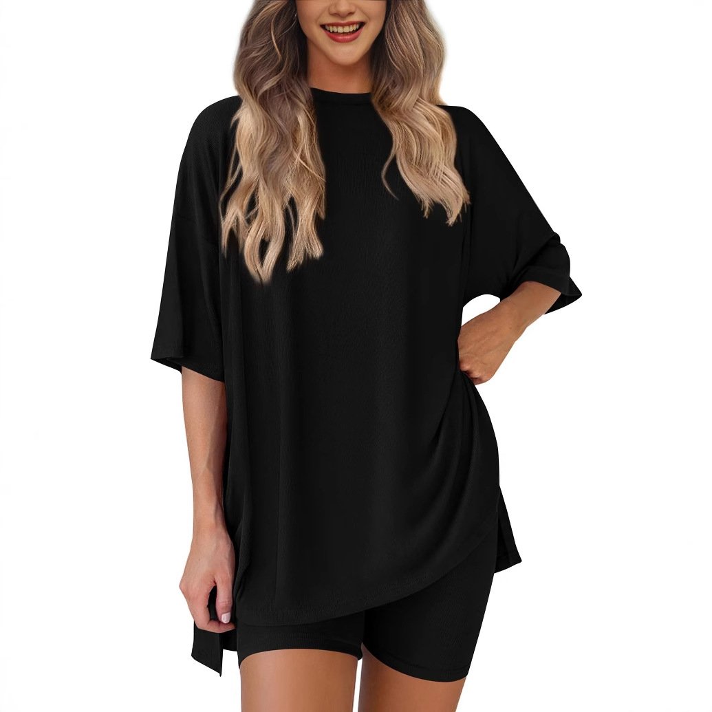 2026 Women's Summer Casual Loose Two-Piece Casual Suit