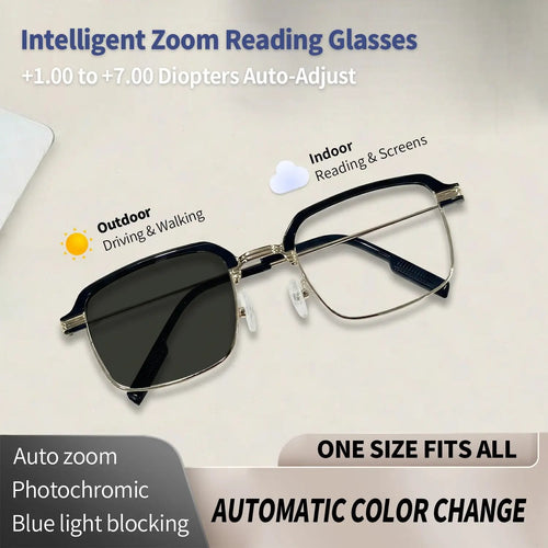 👓✨Auto-Adjusting HD Reading Glasses for Men & Women