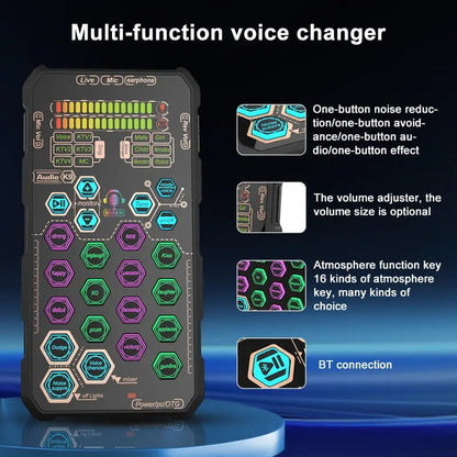 SK9 Wired Small Handheld Live Sound Card Set