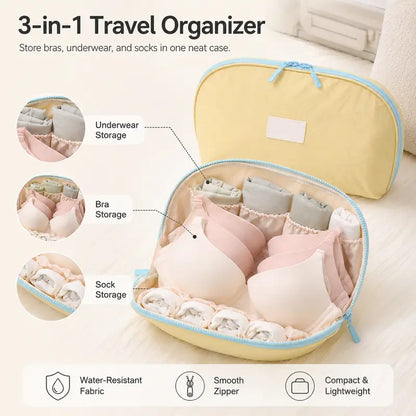 🔥 Travel Underwear Organizer Bag