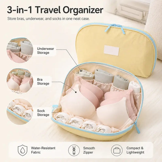 🔥 Travel Underwear Organizer Bag