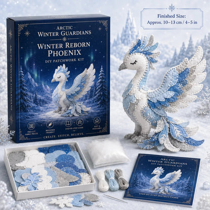 ❄️ Arctic Winter Guardians DIY Patchwork Kit