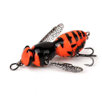 🔥 Last Day 69% OFF – 🐝 Bionic Wasp Topwater Lure That Triggers Explosive Strikes
