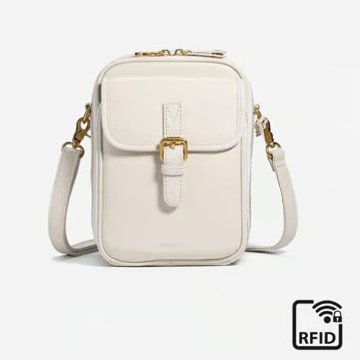 🔥Crossbody Leather RFID Bag