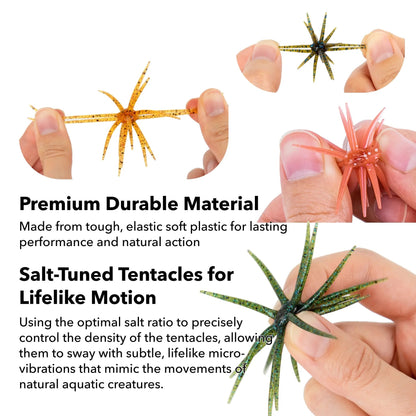 🎣2026 HOT SALE 49% OFF🐙 Tentacle Finesse Soft Plastic Lure