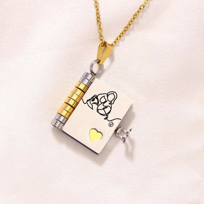 🔥HOT SALE🔥For Granddaughter and daughter - The Most Beautiful Chapter Book Necklace