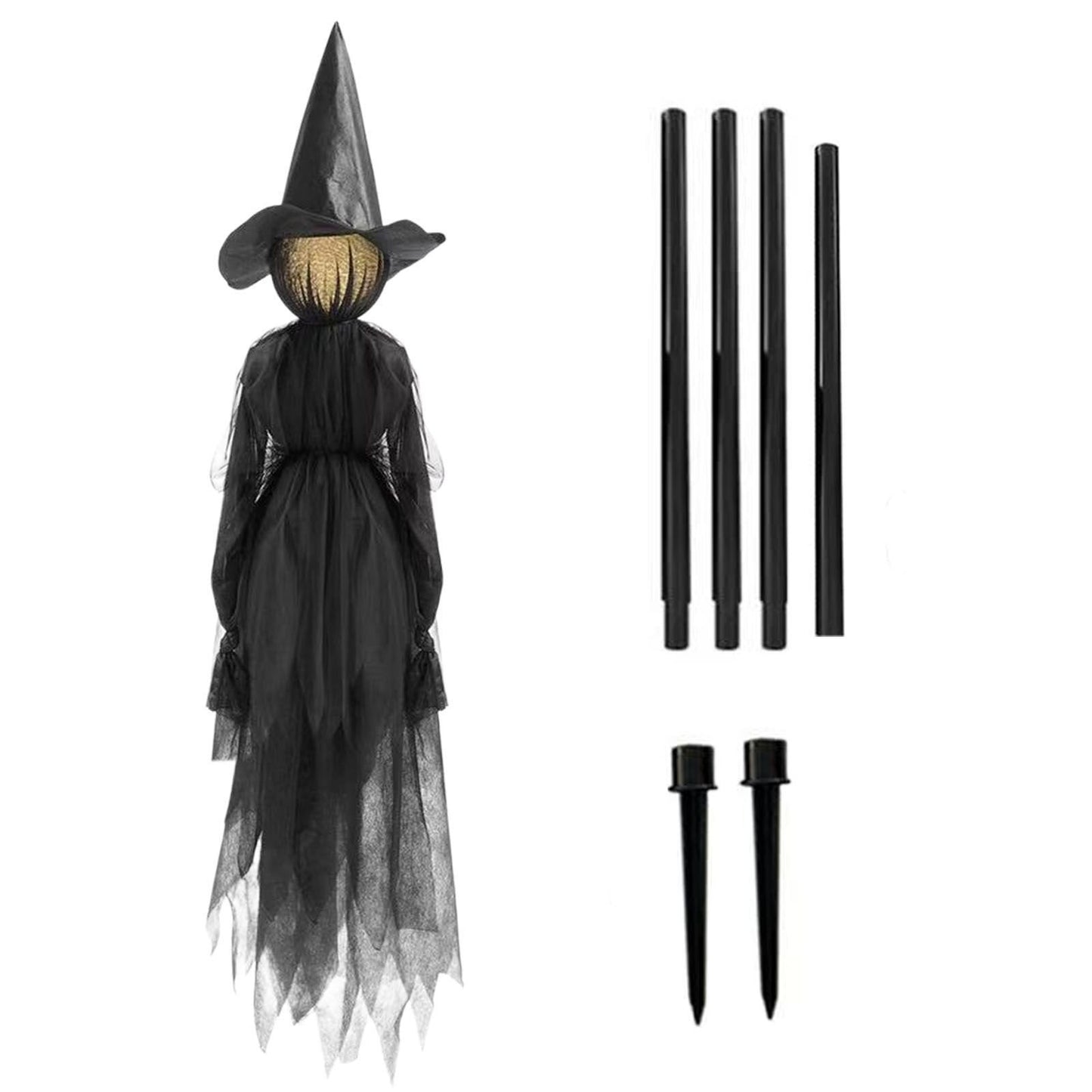 🎃2026 Halloween Sale 🧙‍♀️Lighted Halloween Witch Stakes