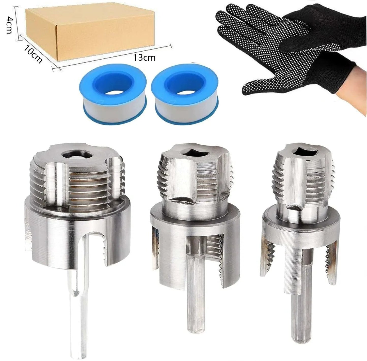 🛠️ Pipe Tapping and Threading Tool