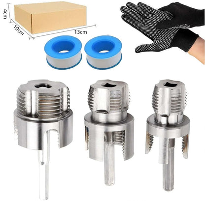 🛠️ Pipe Tapping and Threading Tool