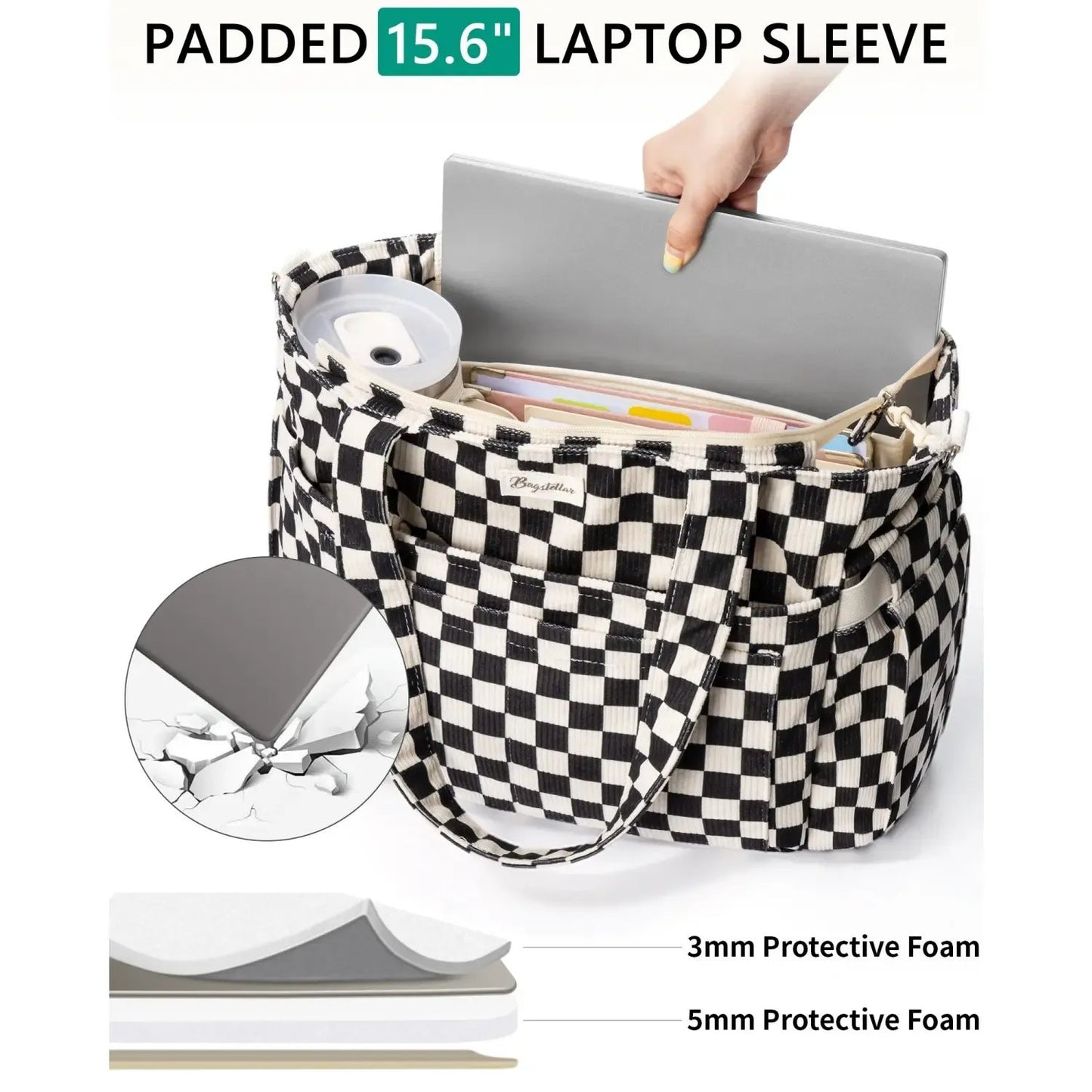 💕Hot sale 50% OFF👜 CORDUROY TOTE BAG FOR WOMEN