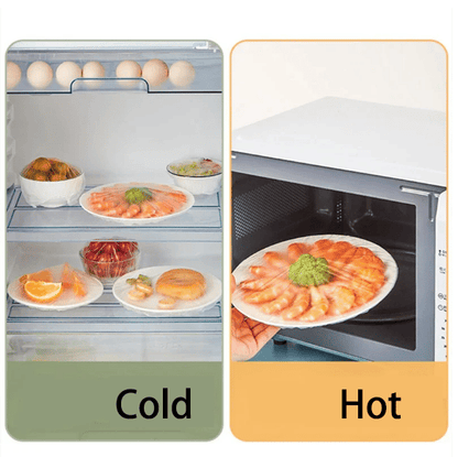 🍓 Elastic Food Fresh-Keeping Covers 🥗 Food-Grade Stretch Lids for Bowls, Plates, Fruits & Leftovers
