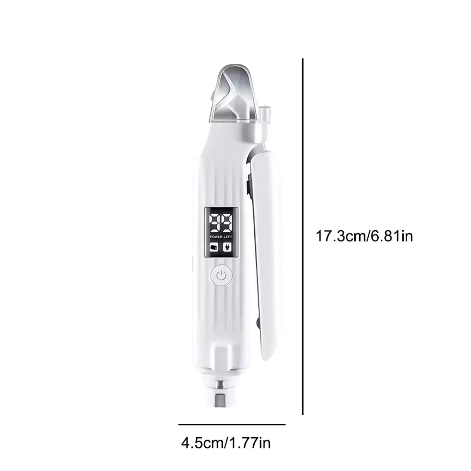 💅✨ 2-in-1 Nail Clipper & Grinder – Trim & Smooth in One 🔧